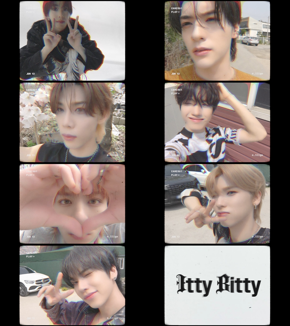 엔싸인, 스페셜 앨범 ‘Itty Bitty’ 스케치 필름 공개…빈티지 무드 속 빛나는 비주얼