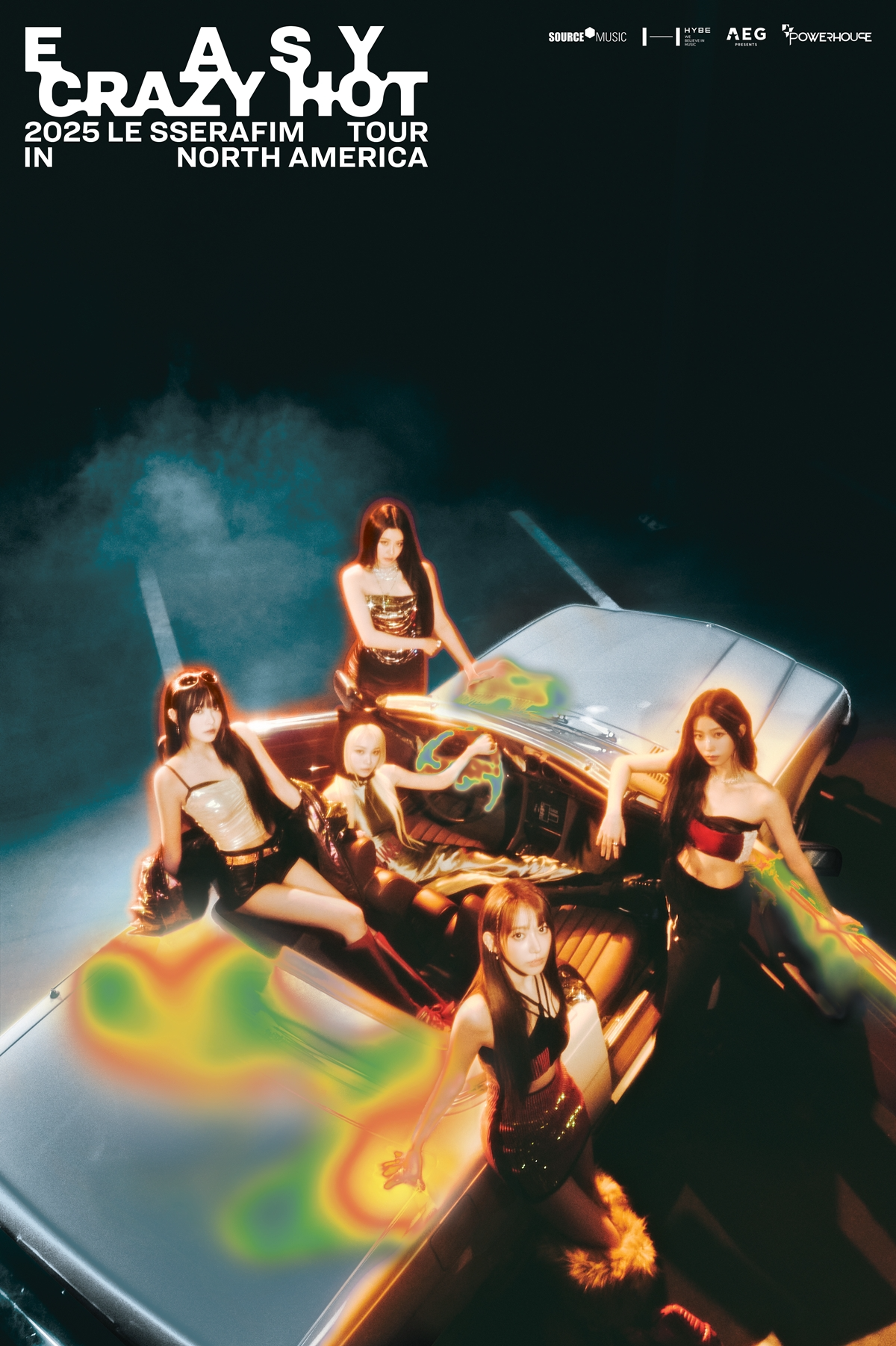 르세라핌, 데뷔 후 첫 북미투어 개최…9월 8개 도시 달군다