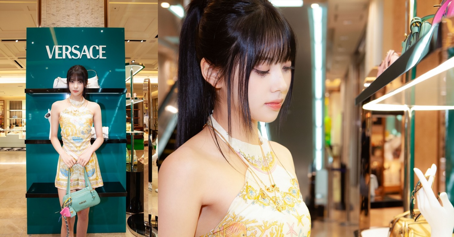 izna 코코, ‘BEEP’ 흥행 잇는 패션 아이콘 행보…베르사체 日 스토어 스페셜 이벤트 참석