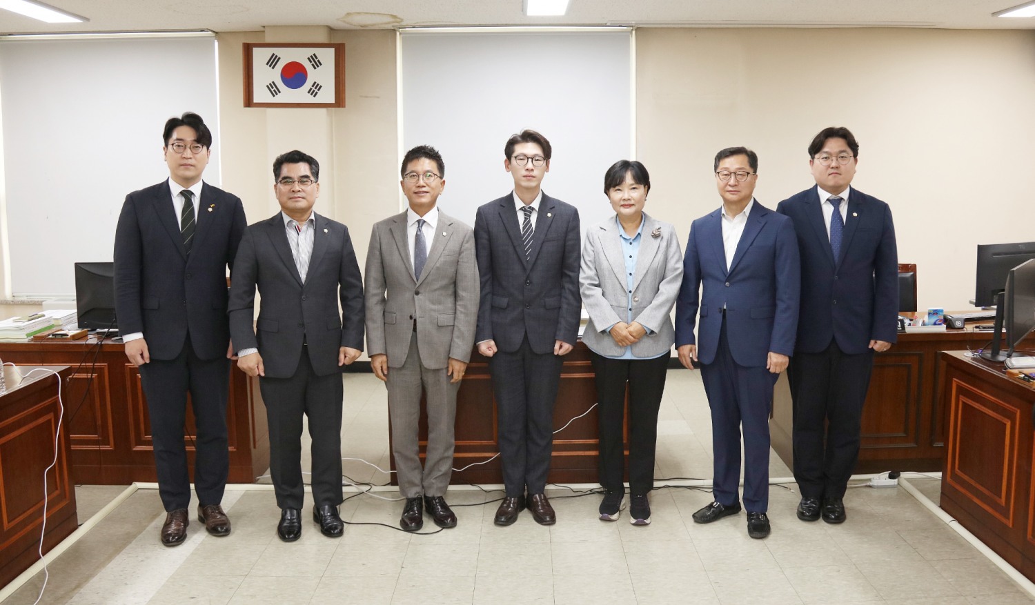 주민자치협의회 임원진과 간담회