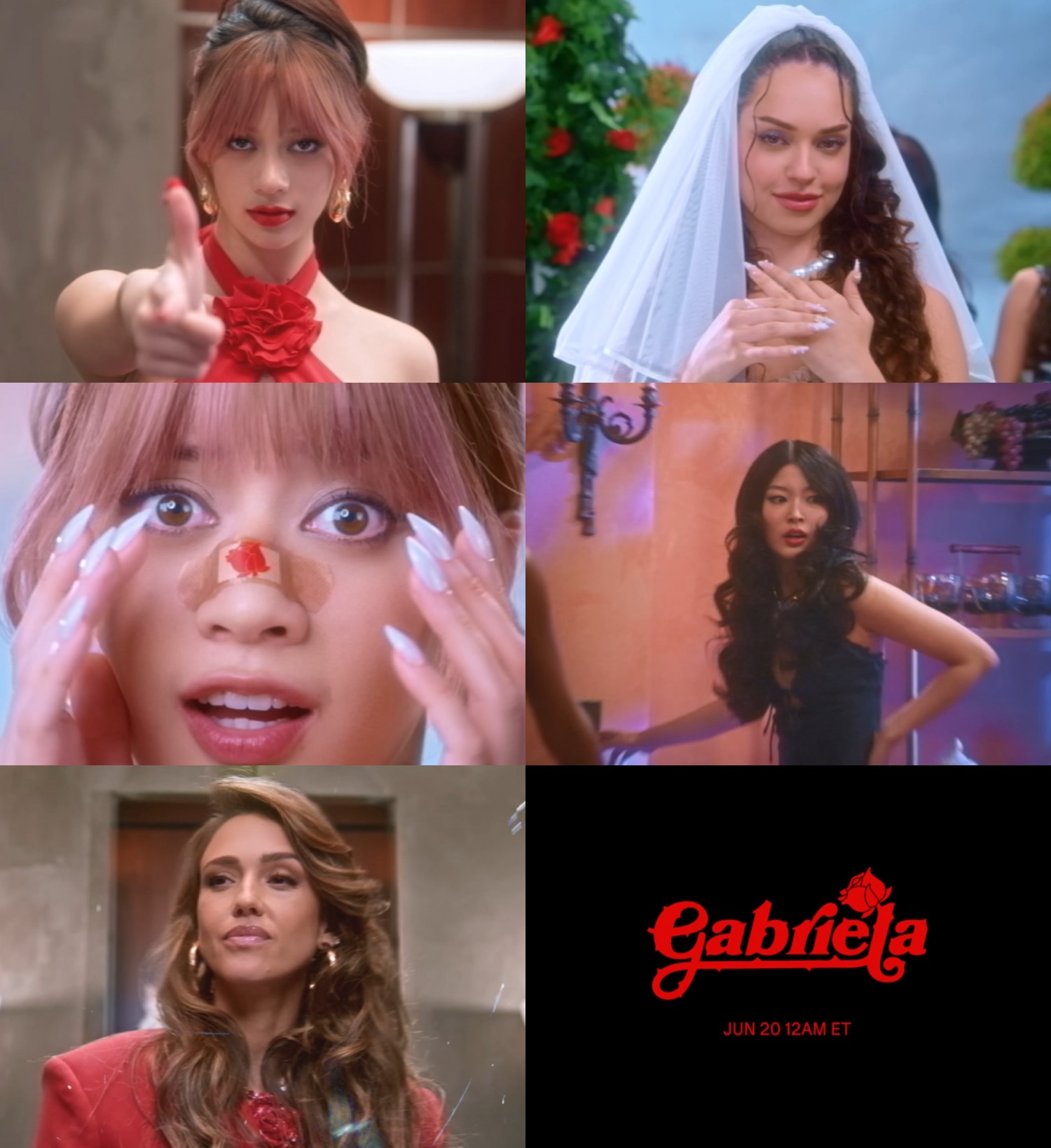 캣츠아이, 'Gabriela' 뮤직비디오 두 번째 티저 공개…제시카 알바 깜짝 등장