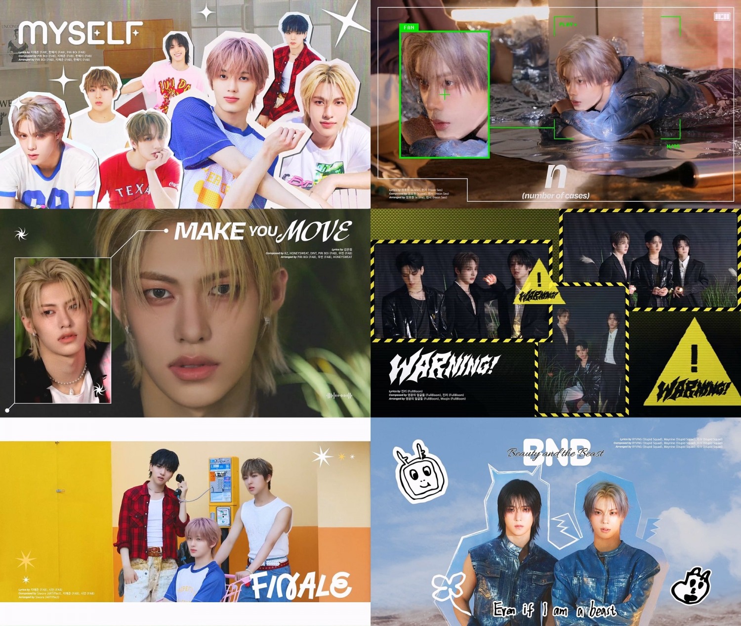 누에라, 미니 2집 하이라이트 메들리 공개…중독성+매력 폭발