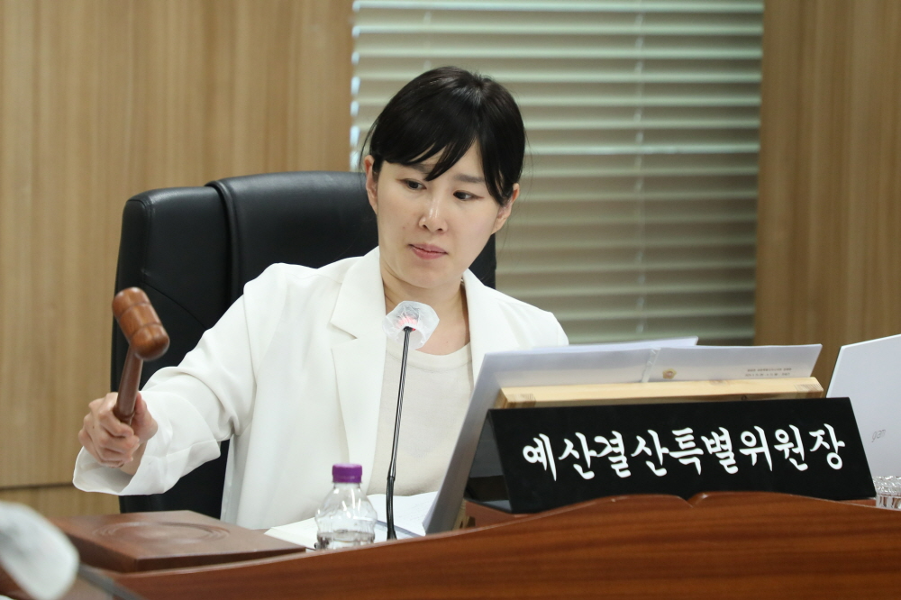 세종특별자치시의회 예산결산특별위원회이현정 위원장
