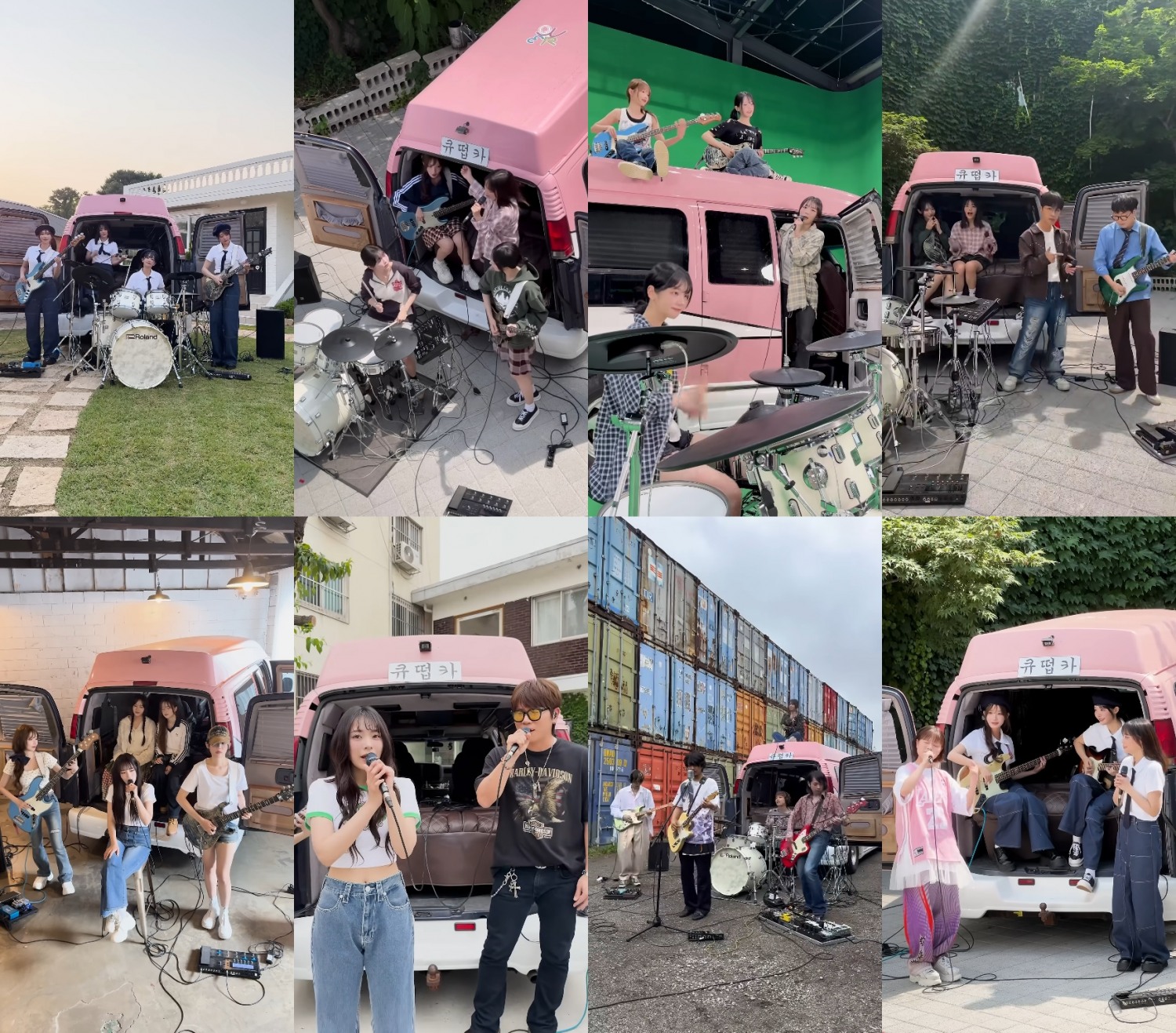 QWER, 숏츠 콘텐츠 ‘QWER CAR STAGE’ 화제…'최애 걸밴드' 영향력 증명