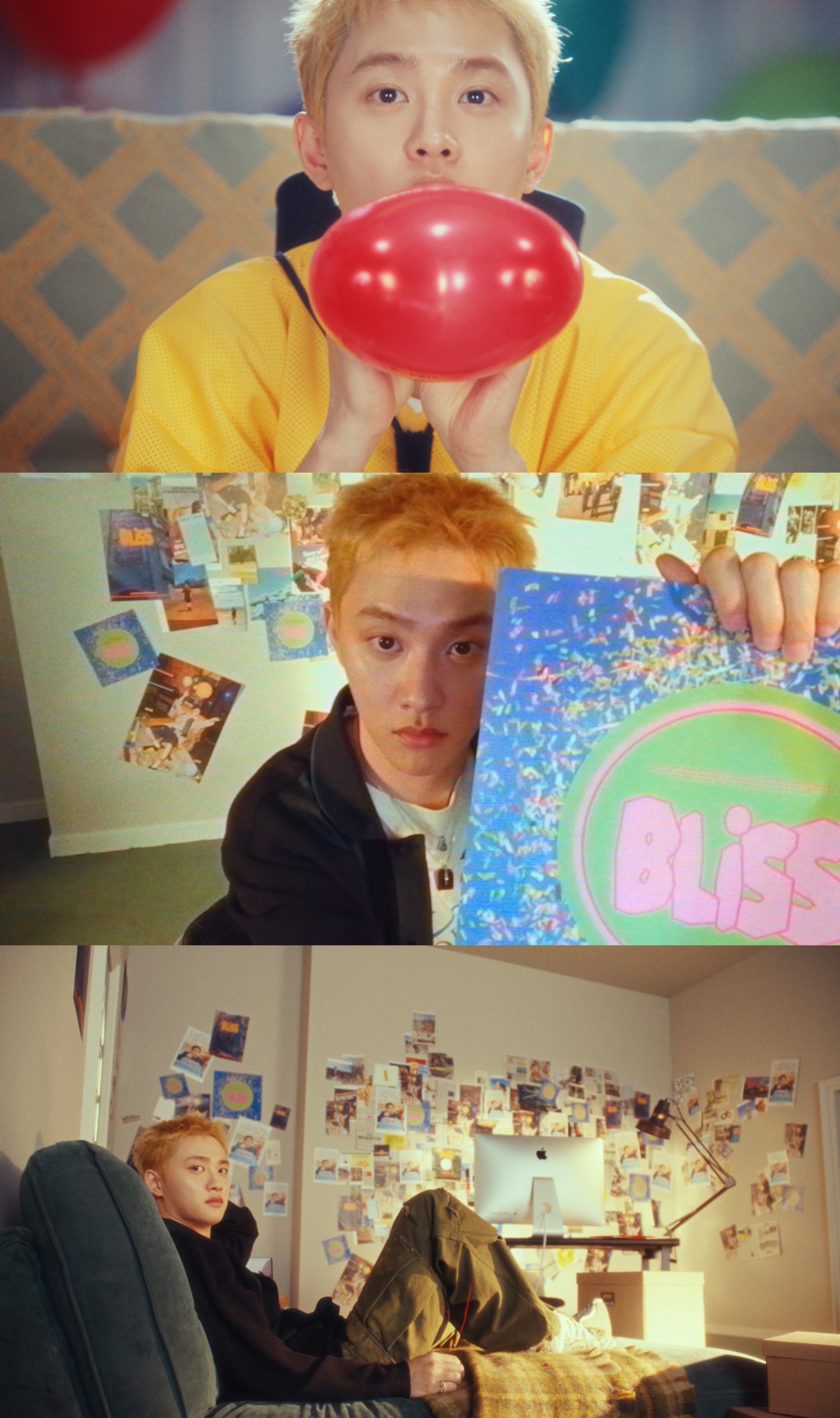 도경수, 첫 정규 앨범 ‘BLISS(블리스)’ 콘셉트 필름 공개…자유롭고 밝은 에너지 눈길