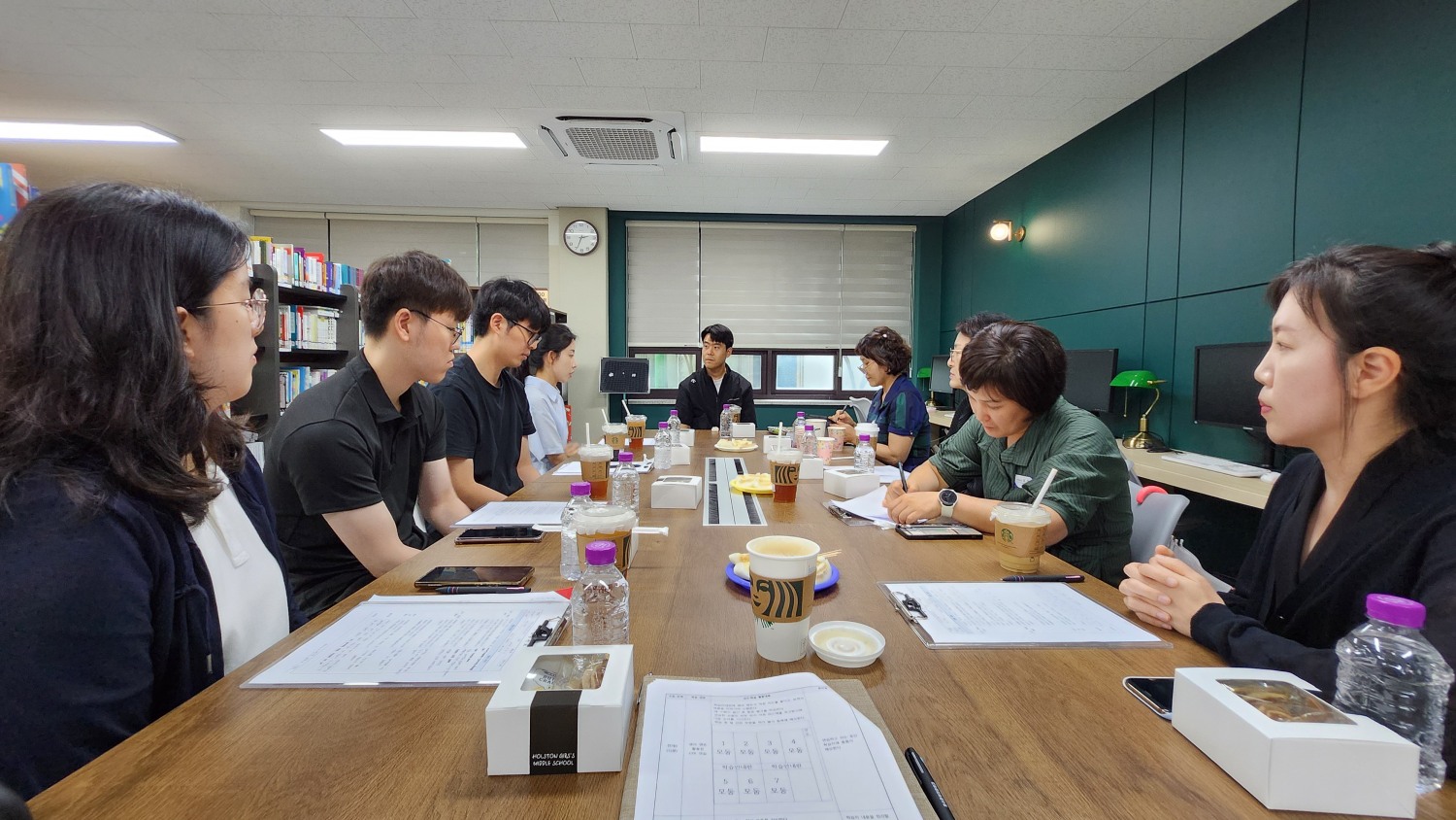 대전동부교육지원청‘새수업프로젝터즈’현장사진(사진=대전교육청 제공)