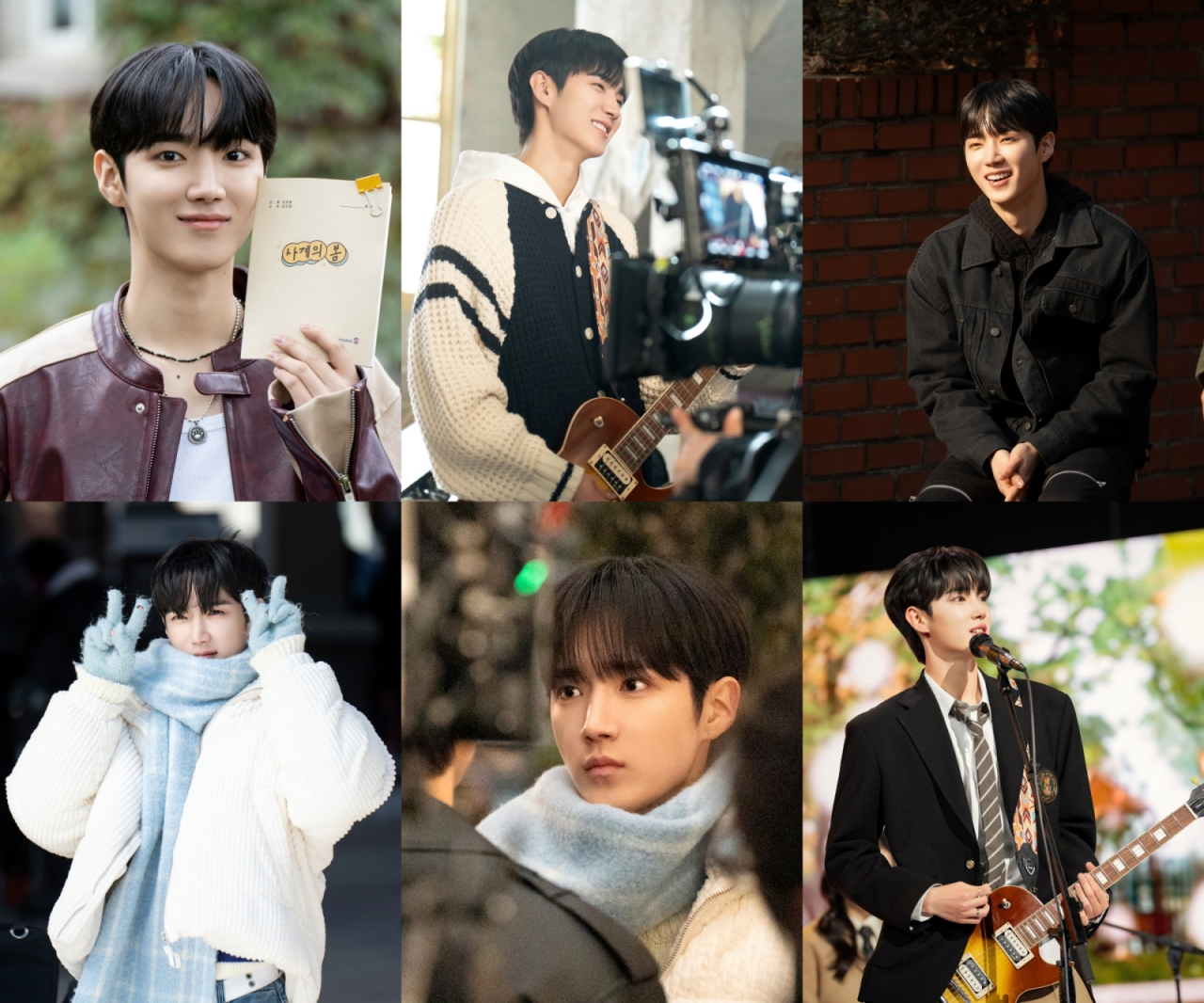 ‘사계의 봄’ 하유준, 긍정 에너지 담긴 비하인드 스틸 공개…열정 가득 현장 ‘눈길’