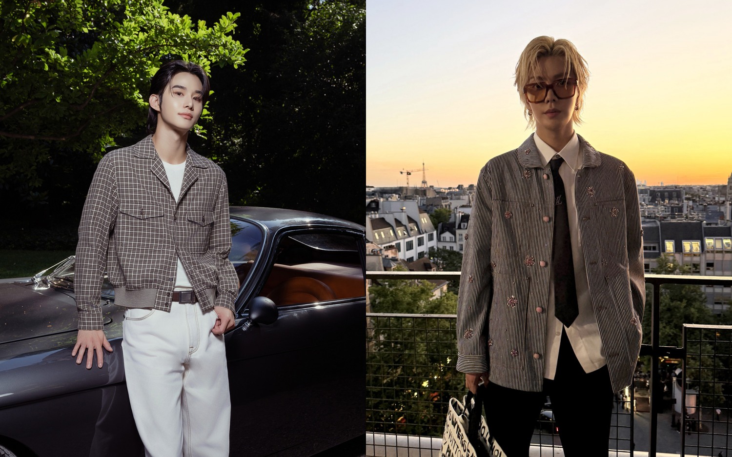 NCT 유타·정우, 유럽 패션위크 올해도 완벽 접수…‘글로벌 패션 아이콘’