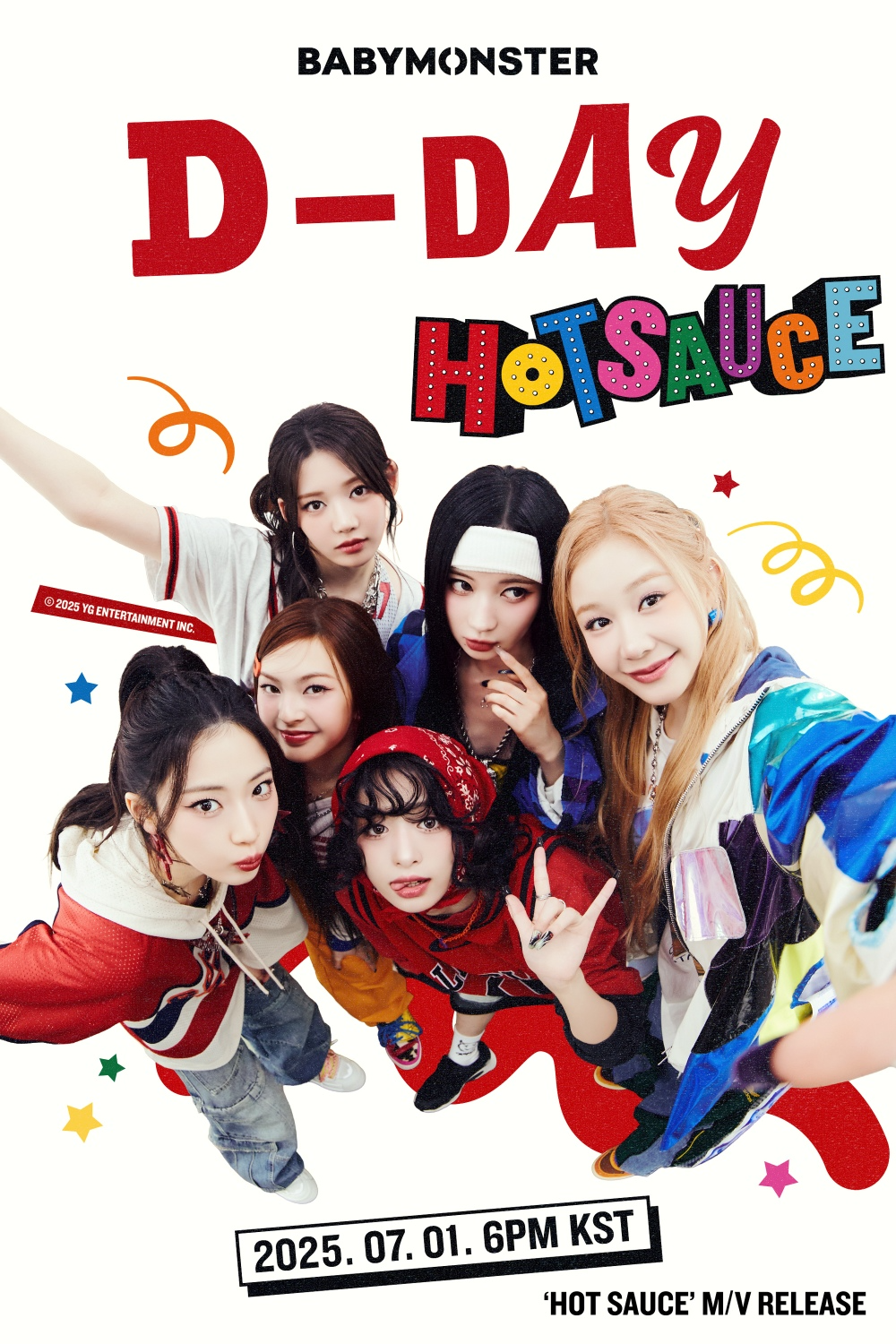 ‘컴백 D-DAY’ 베이비몬스터, 올여름 무더위 잡을 'HOT SAUCE'