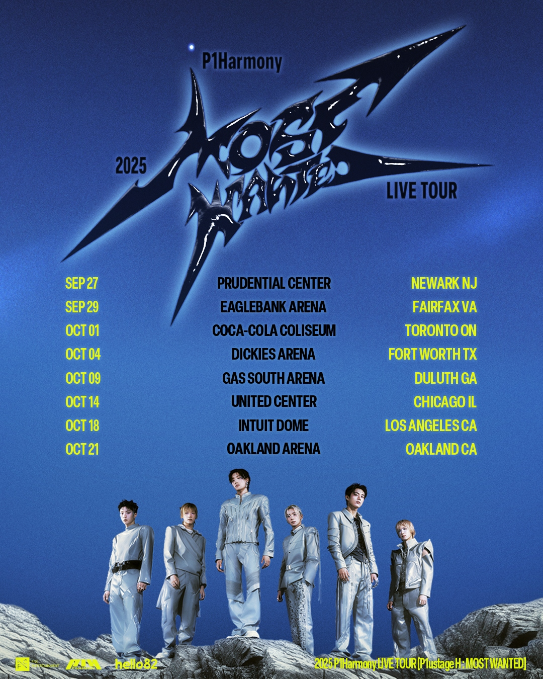 피원하모니, 2025 월드투어 상세 정보 공개…북미 8개 도시 아레나 투어