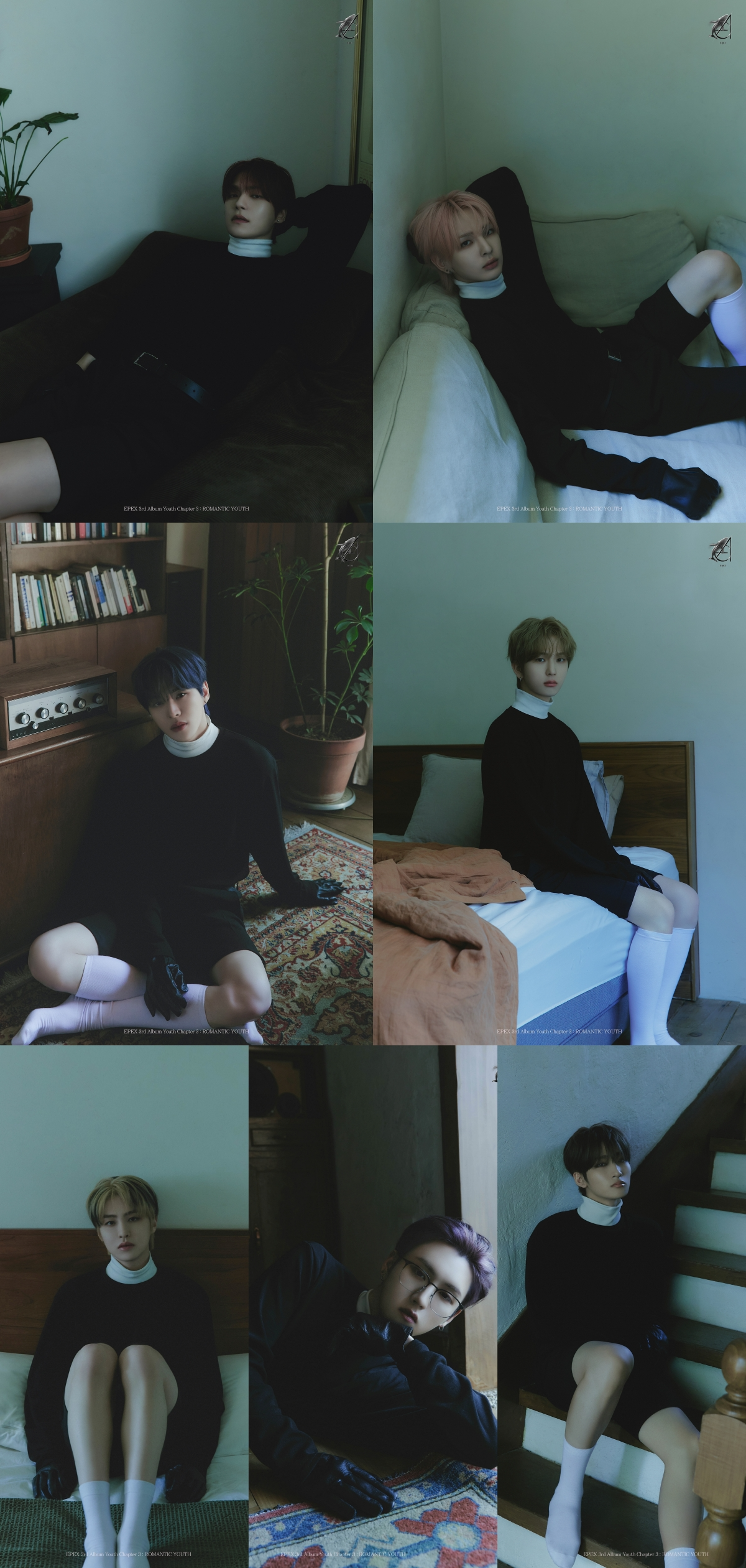 이펙스, 정규 3집 비주얼 첫 공개…클래식+유니크한 감성