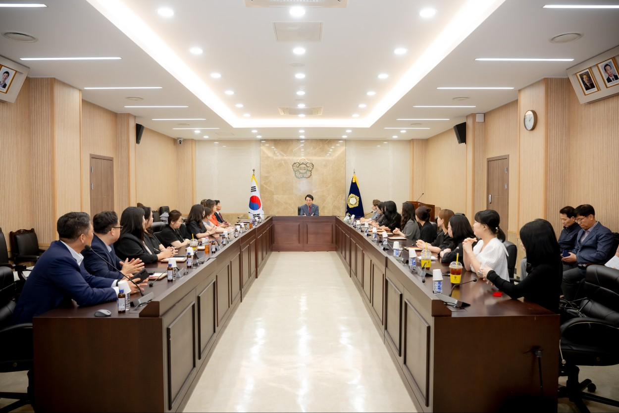 조성대 남양주시의회 의장, ‘공공시설 수질관리 개선 위한 주민 간담회’ 열어