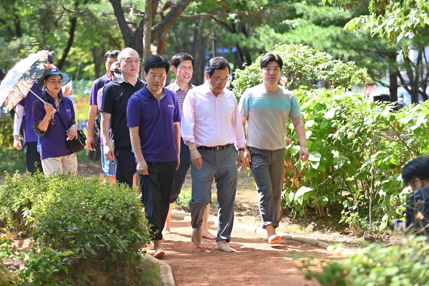 흙향기 맨발길 개장