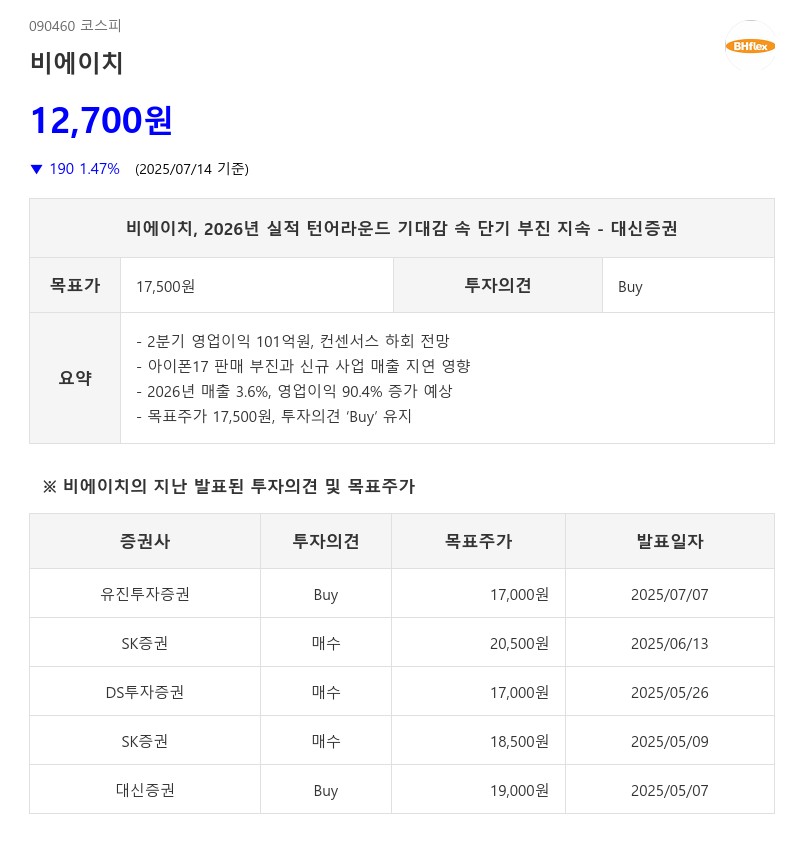 '비에이치', 애플 업고, 턴어라운드...AI 짚은 R/F PCB 유망 종목은?