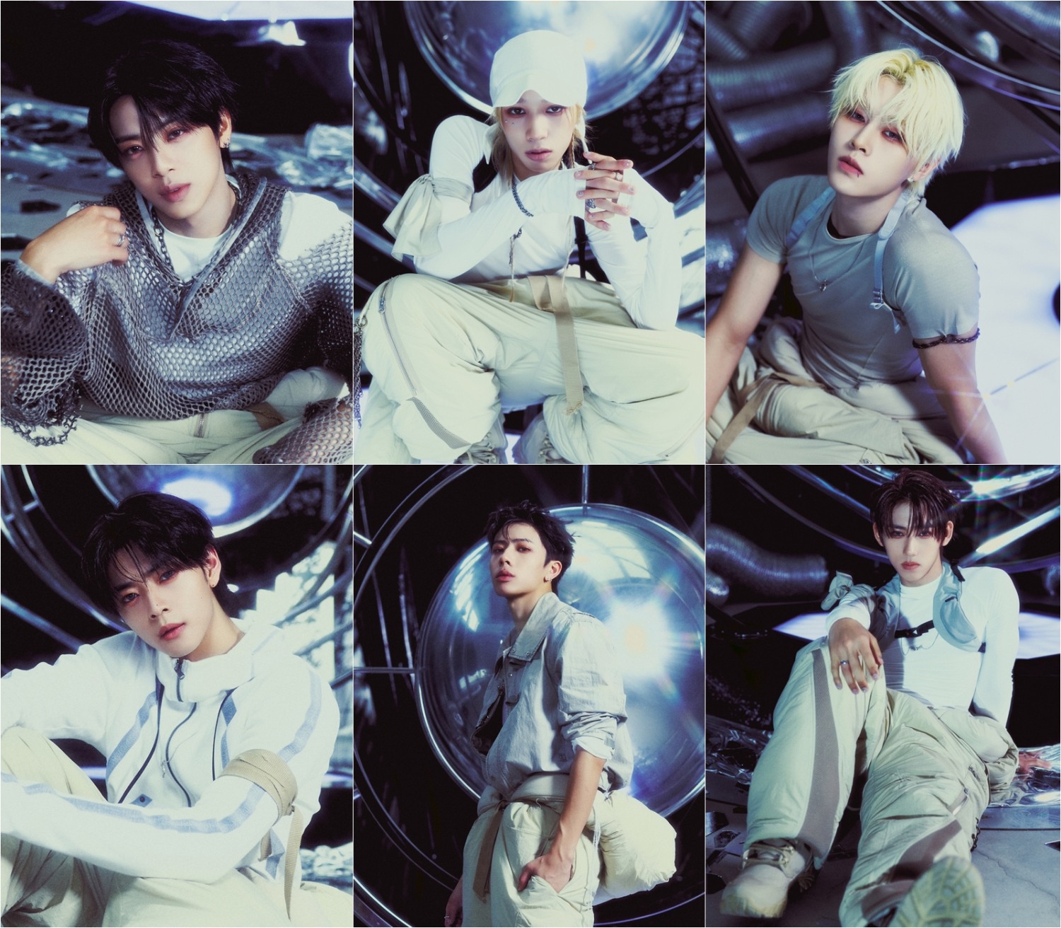 세븐투에잇, 몽환 남성美 폭발…6인 6색 개인 콘셉트 포토 공개