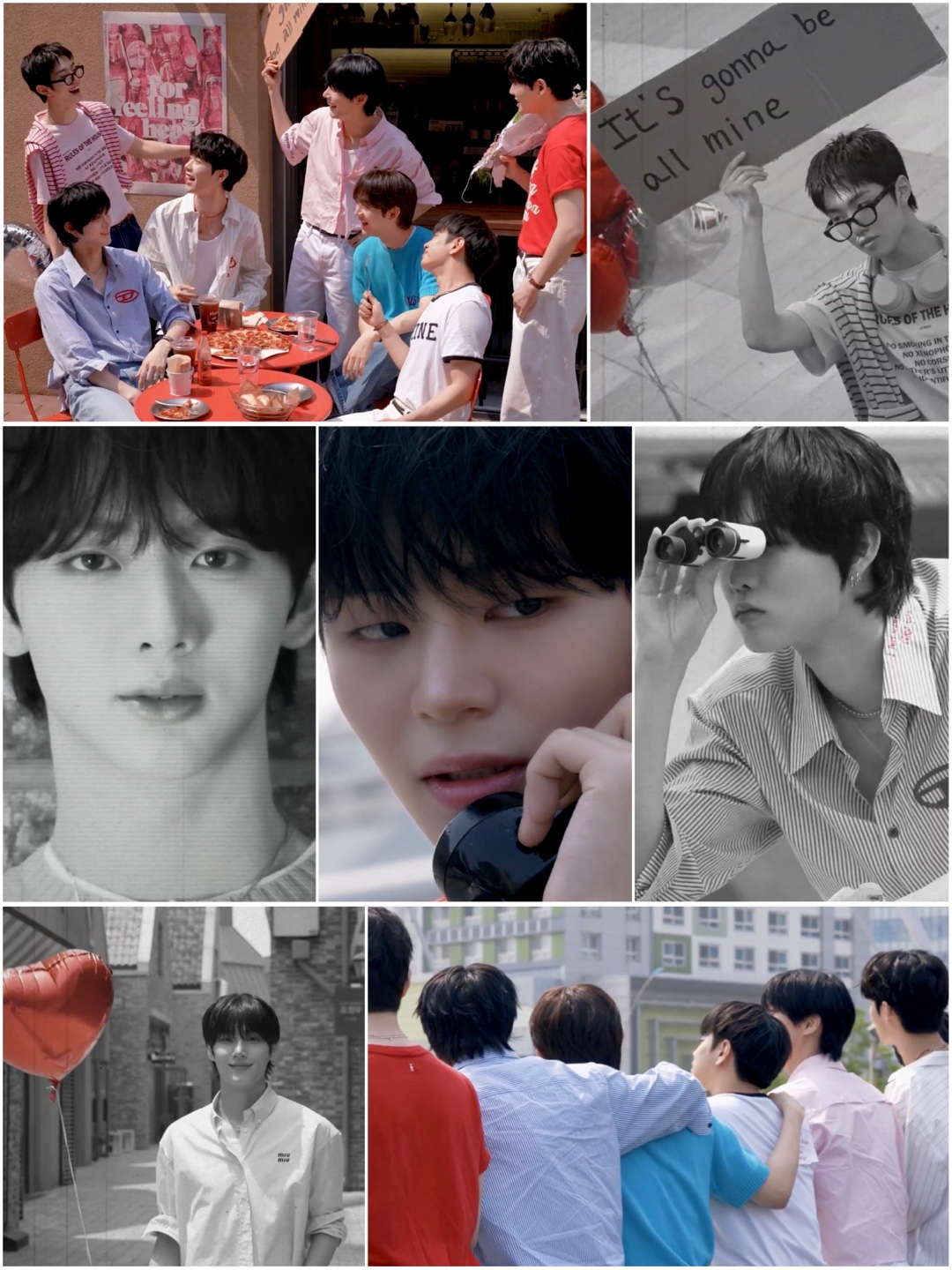 이븐(EVNNE), 신보 ‘LOVE ANECDOTE(S)’ 콘셉트 필름 공개…흑백 뚫고 나온 무결점 비주얼