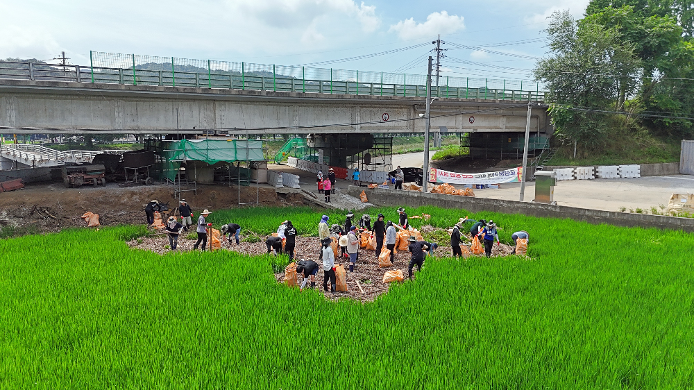 세종시의회가 수해로 큰 피해를 입은 세종시 소정면 소정리 일원에서 자원봉사활동을 실시하며 주민들의 일상회복을 지원했다.