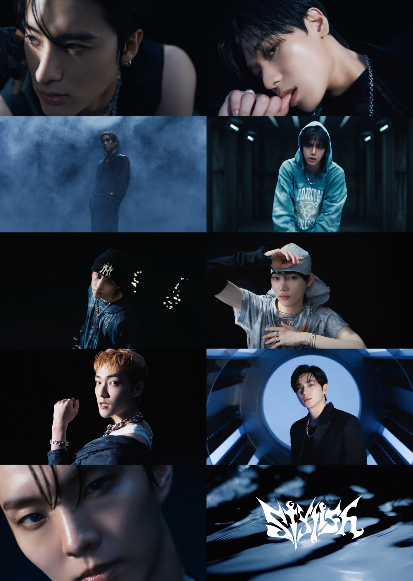 더보이즈, 미니 10집 타이틀곡 ‘Stylish’ 뮤직비디오 티저 공개…다크↔힙 오가는 콘셉트 소화력