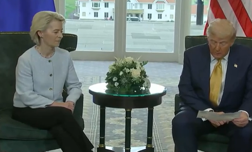 (상보) 미-EU 관세 15% 합의...트럼프 "美 에너지 7500억달러 구매 약속"