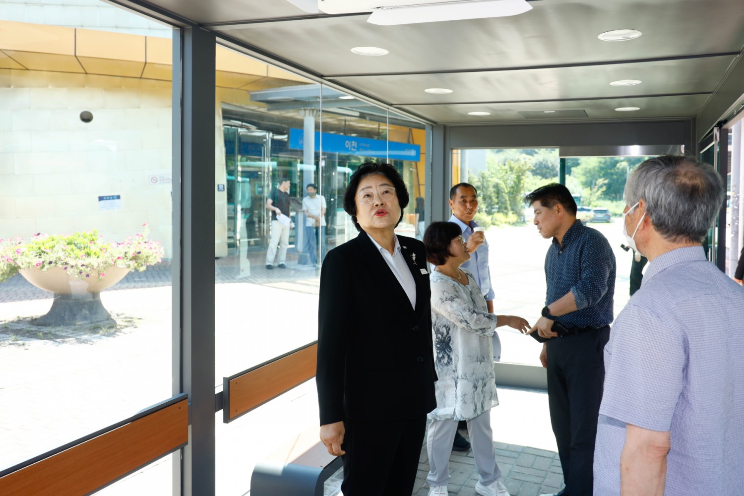 이천역 스마트 쉘터