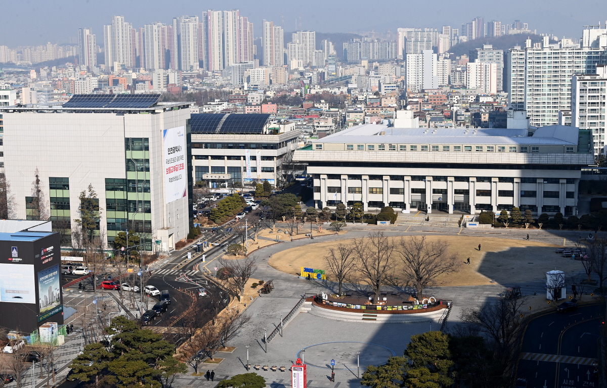 인천시청 전경