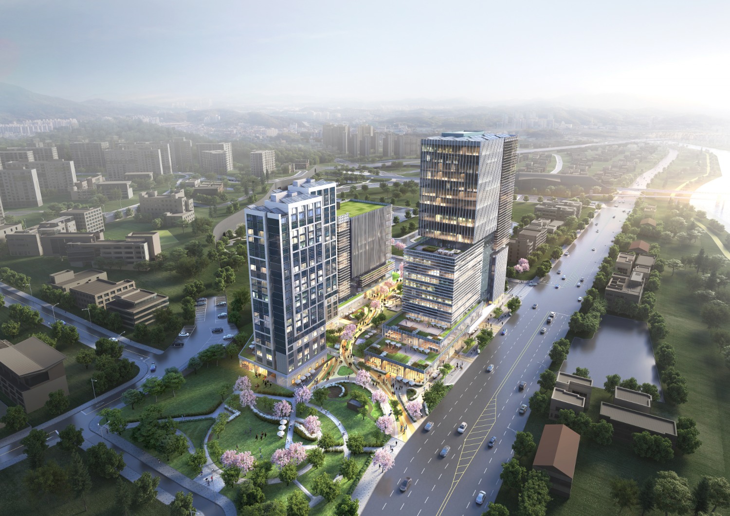 혁신타운 조감도