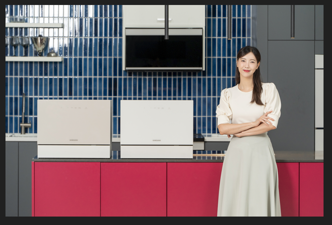 삼성전자, 에너지 효율 높인 '비스포크 식기세척기 카운터탑' 출시