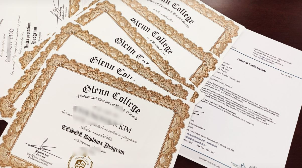 단기테솔, 테솔자격증 국제 강사 협회 공식 인증 발급