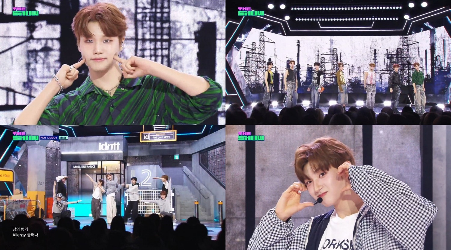 ‘더쇼’ 아이덴티티 unevermet, ‘던져’→‘보이튜드’ 선물…찬란 퍼포먼스