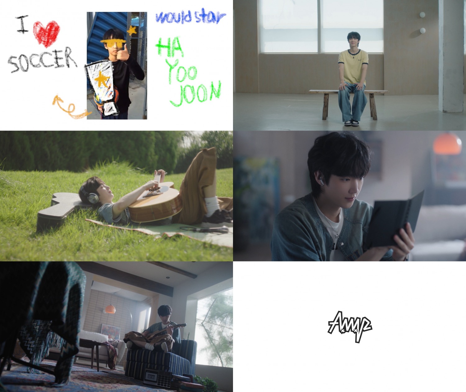 AxMxP, 첫 번째 멤버 하유준 'I AM P' 영상 공개…활발+긍정 매력 가득