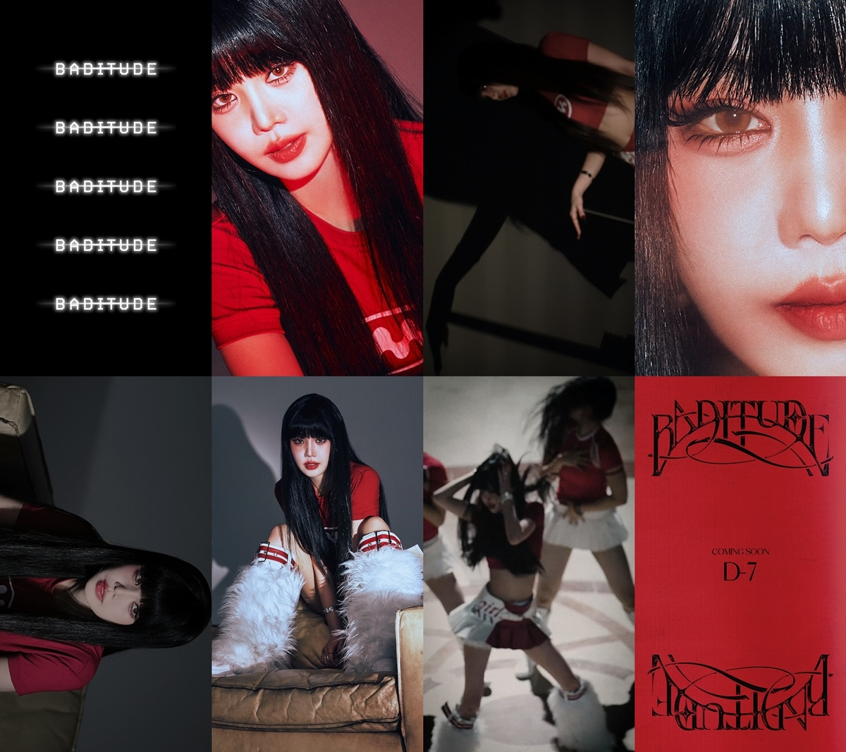 수진, ‘배디튜드’ 콘셉트 비디오 오픈…강렬 또 강렬