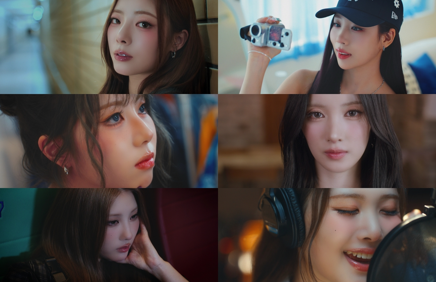 퍼플키스, 신곡 'DOREMI' 영어 버전 뮤비 티저 공개…'아련+섬세' 표정 연기 눈길