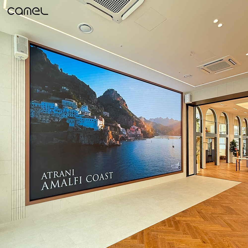 카멜 LED전광판 내부 시공