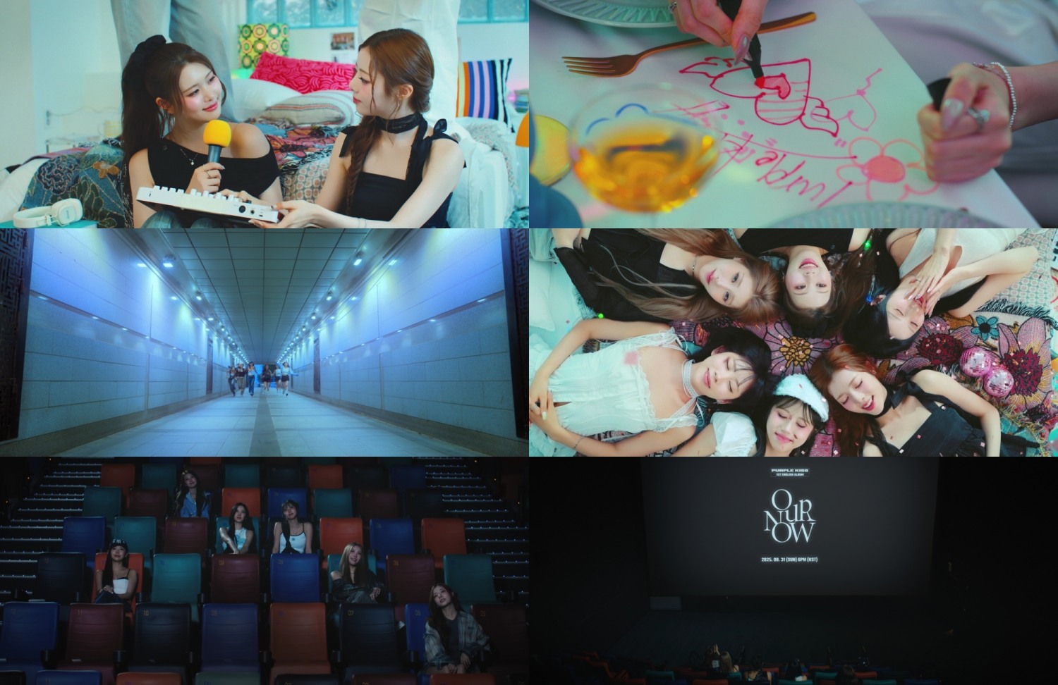 퍼플키스, 신곡 ‘DOREMI’ 영어 버전 뮤비 티저 추가 공개…행복 서사 확장