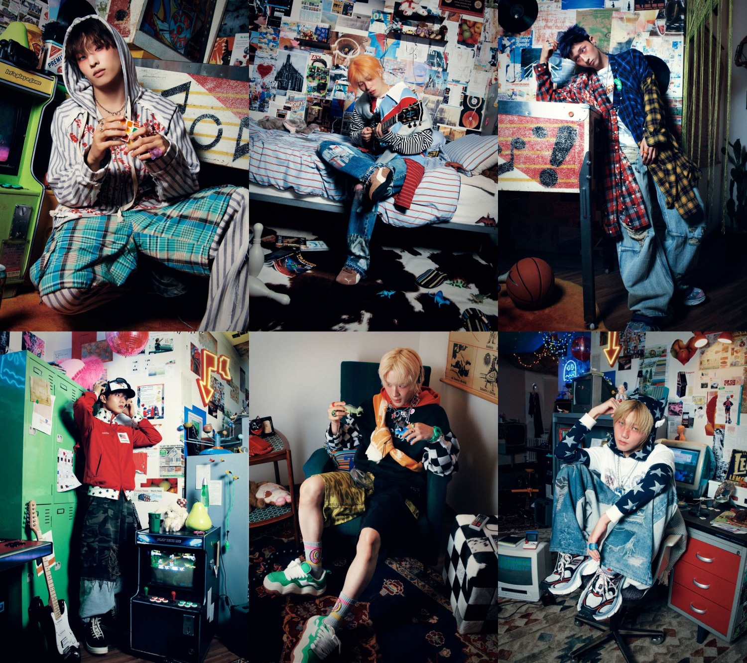 피원하모니, 영어 앨범 ‘EX’ 콘셉트 포토 최초 공개…빈티지+키치 무드 완벽 소화