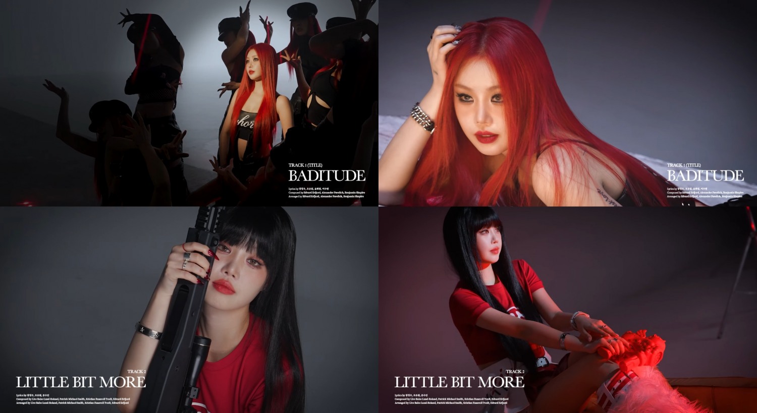 수진, 새 싱글 ‘배디튜드’ 하이라이트 메들리 오픈…압도적 반전 매력 눈길