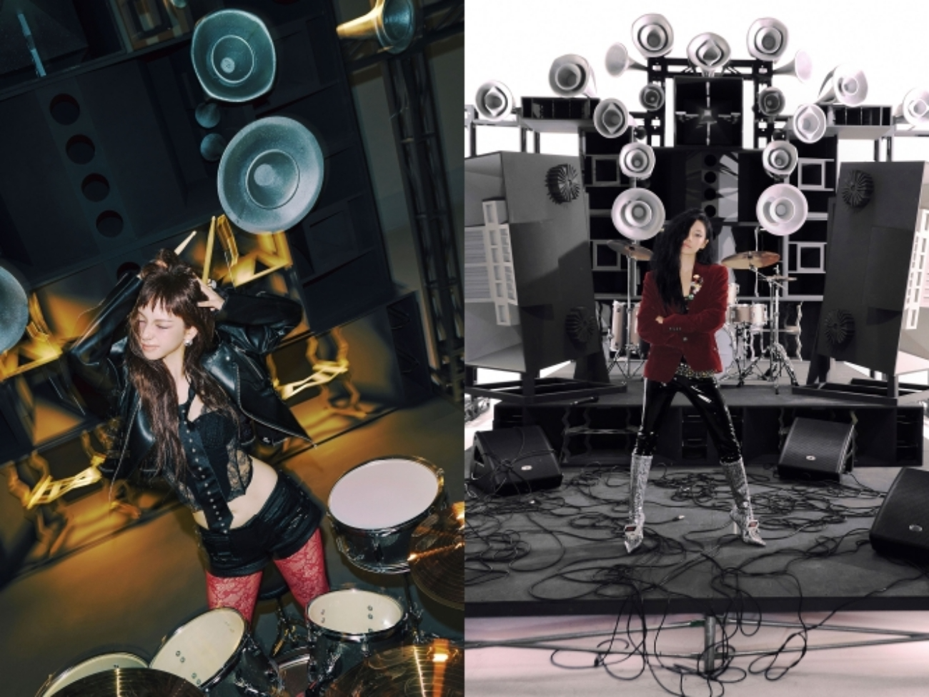 에스파, ‘보컬&드럼’ 카리나 X ‘신디사이저’ 닝닝 미니 6집 티저 이미지 공개