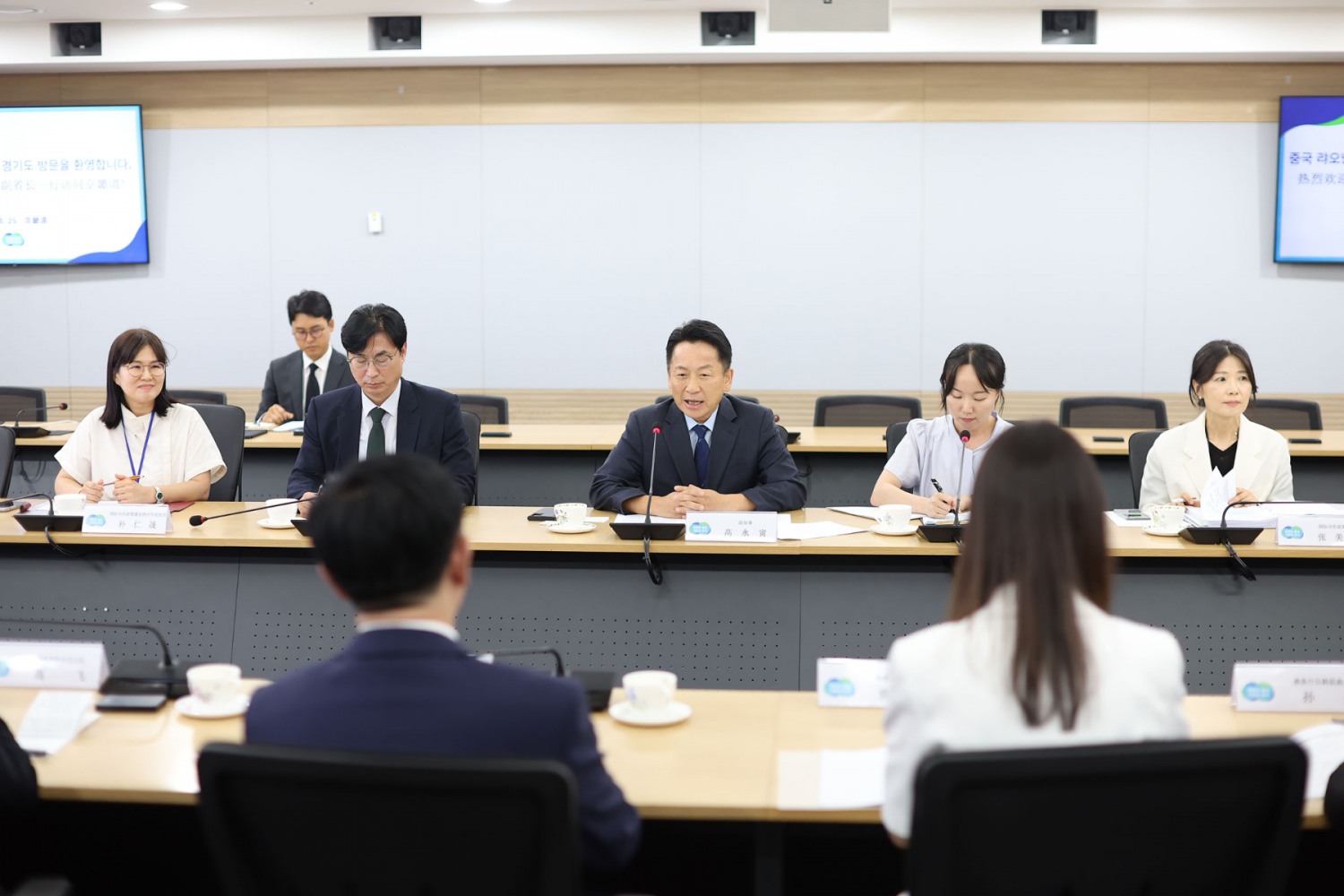 샨이(單義) 중국 랴오닝성 부성장과 협력 방안 논의