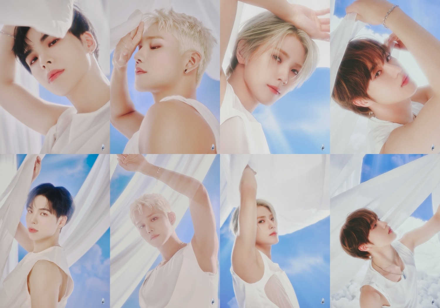 CIX, 8th EP 콘셉트 포토 공개 완료…순백의 천 속 신비로운 아우라 폭발