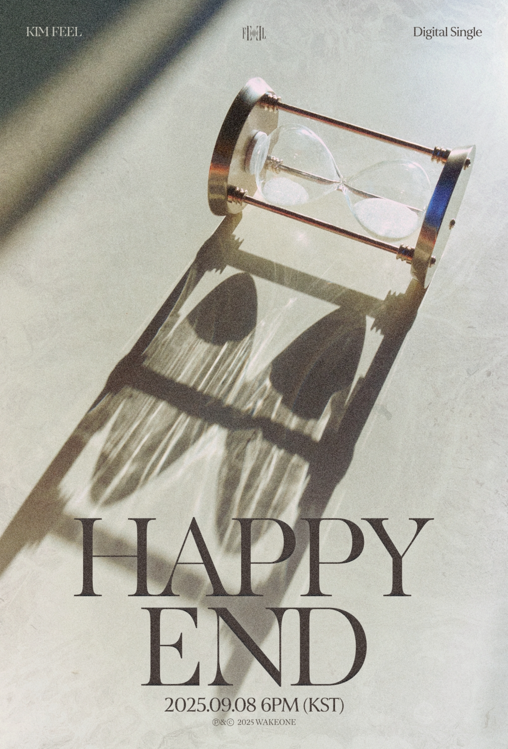 김필, 8일 새 싱글 'HAPPY END' 발매…웨이크원 재계약 후 첫 신보