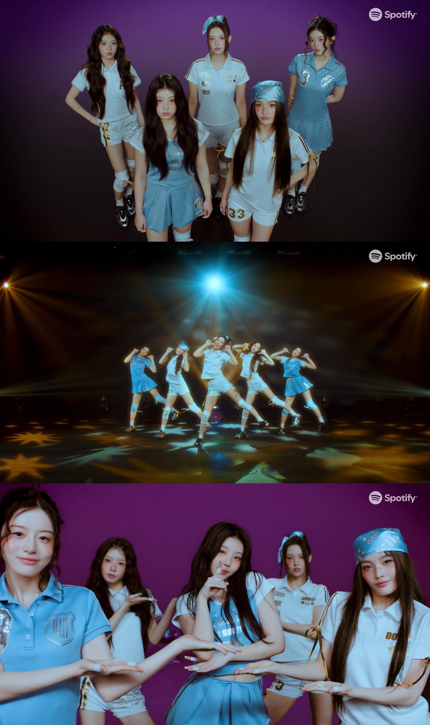 아일릿, ‘oops!’ 스포티파이 퍼포먼스 영상 공개…당돌한 매력 눈길