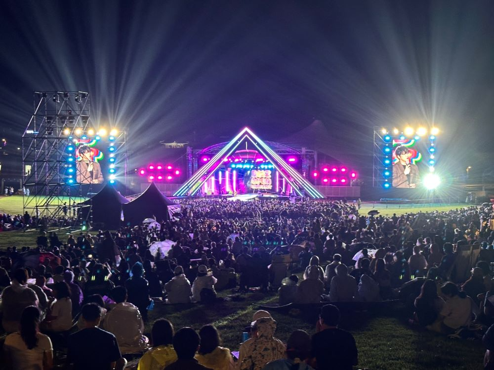 경기도, 'DMZ OPEN 콘서트' 개최...1만 2천 관객 몰려