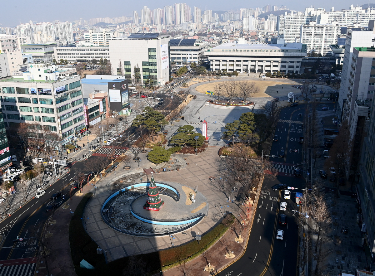 인천시청 전경