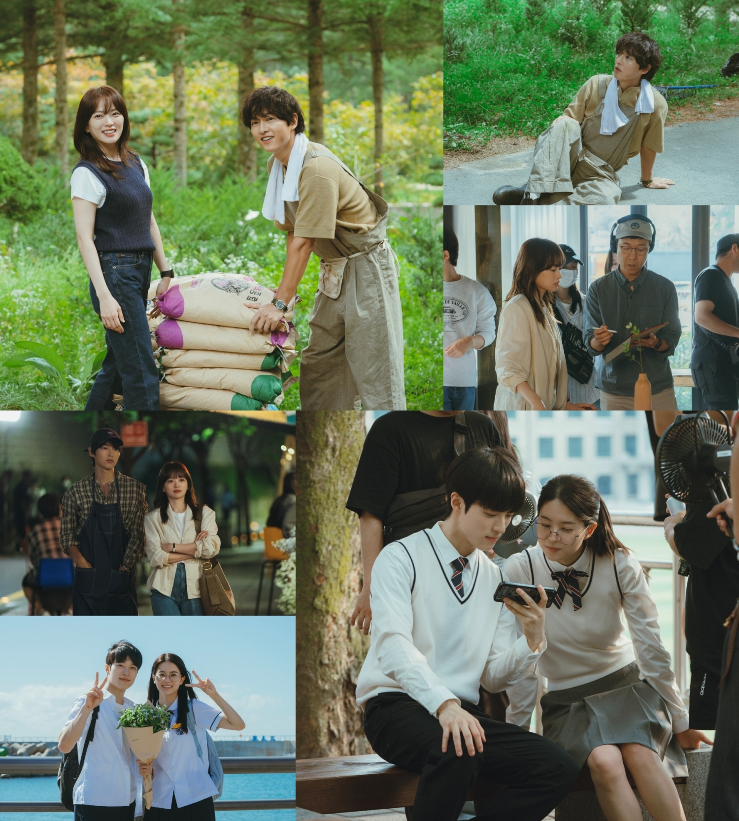 ‘마이 유스’ 송중기X천우희, 단 2회 만에 ‘감성 자극X첫사랑 소환’ 열연…케미스트리 폭발 비하인드 컷 공개