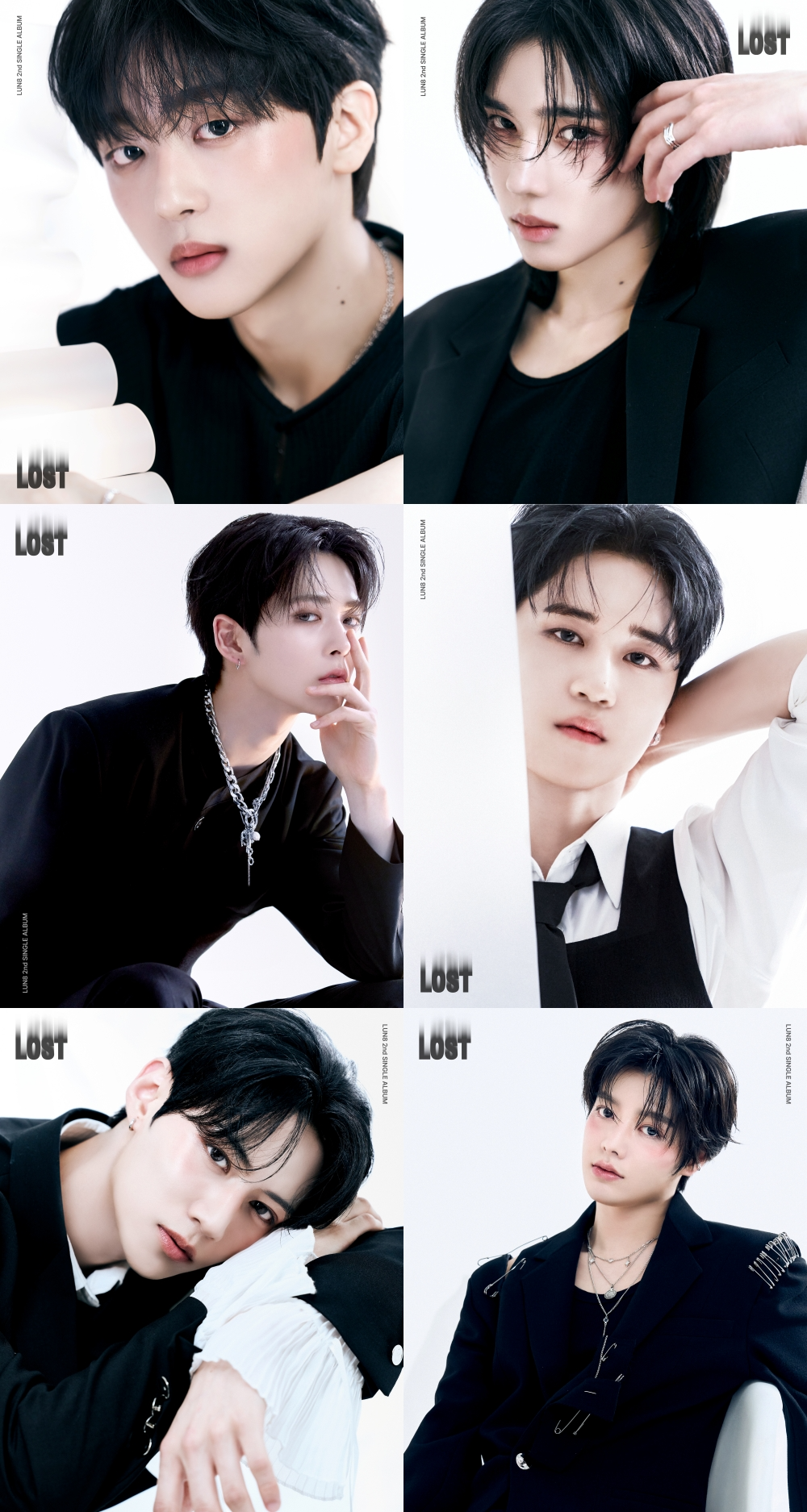 루네이트, ‘LOST’ 콘셉트 포토 첫 공개…다크함 뚫고 나오는 몽환美