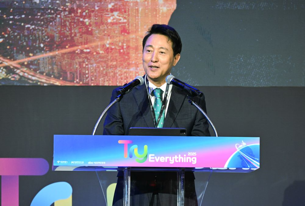 서울시 오세훈 시장 "규제 풀고 스타트업 키운다"· · ·'트라이 에브리싱 2025' 개막