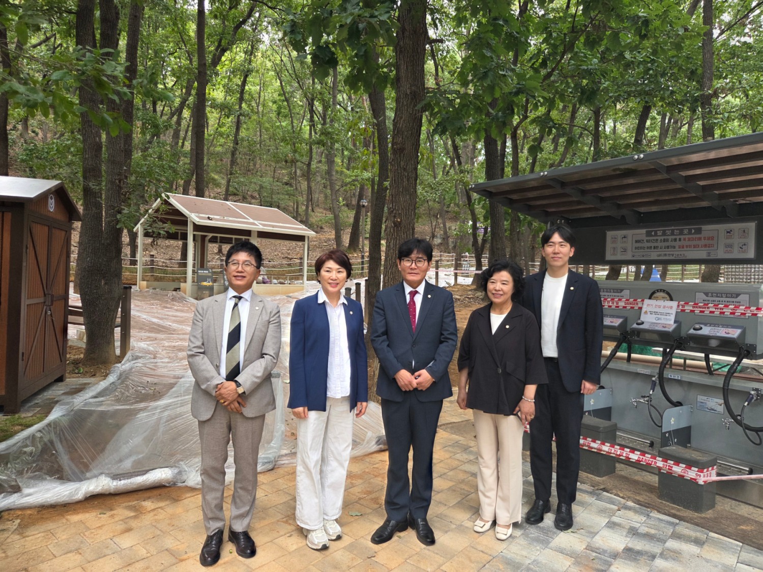 안양예술공원 맨발산책길