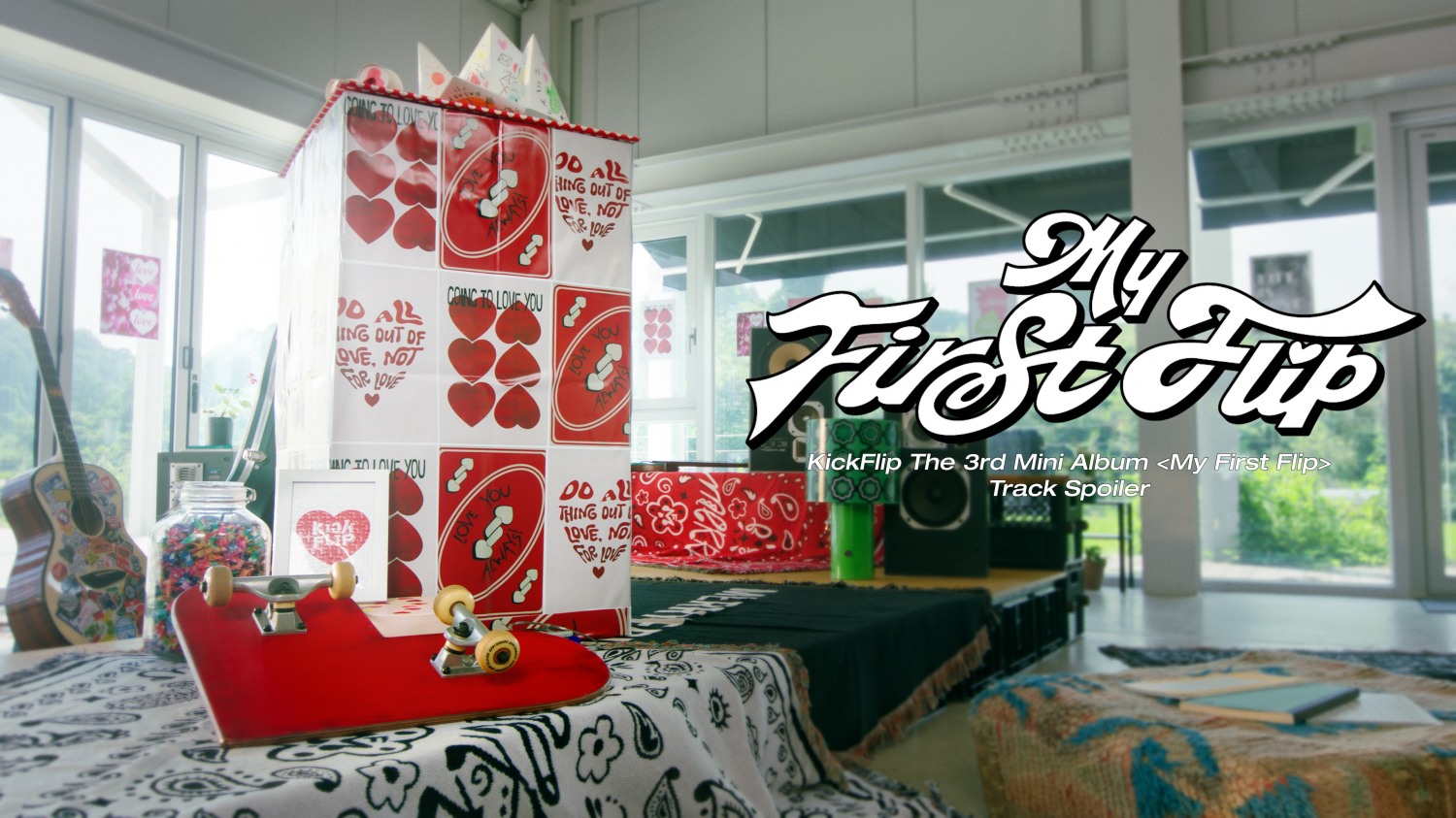 킥플립, ‘전곡 멤버 작업 참여’ 미니 3집 음원 일부 스포일러