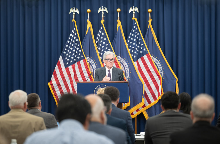 사진: 제롬 파월 연준 의장, 출처: 코스콤 CHECK