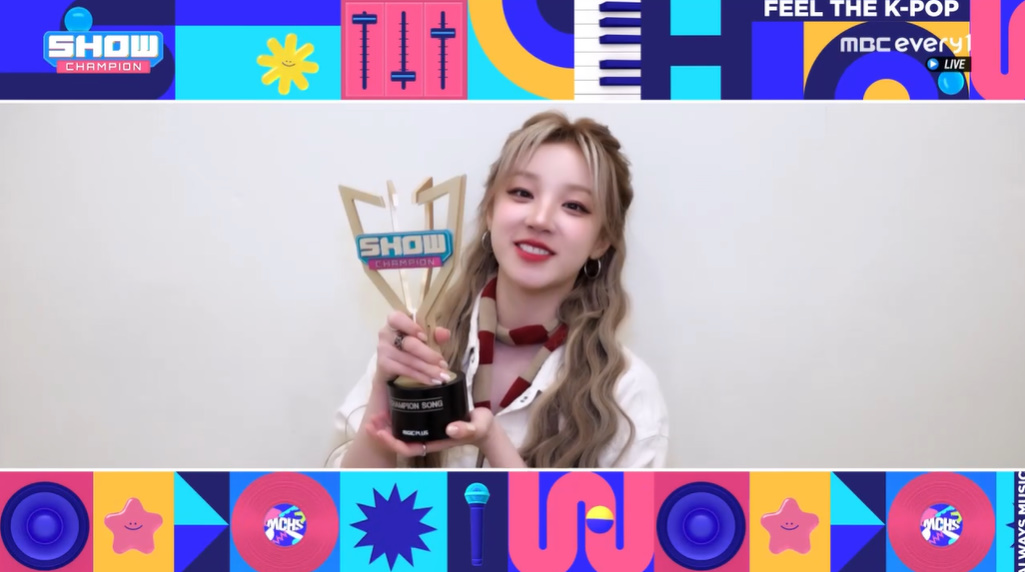 아이들 우기, ‘쇼! 챔피언’ 1위 등극…솔로 파워 입증